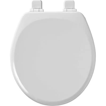 Chesterfield Round Slow Closing Toilet Seat, White CH2061611